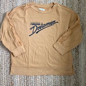 MATE the label graphic pullover sweater